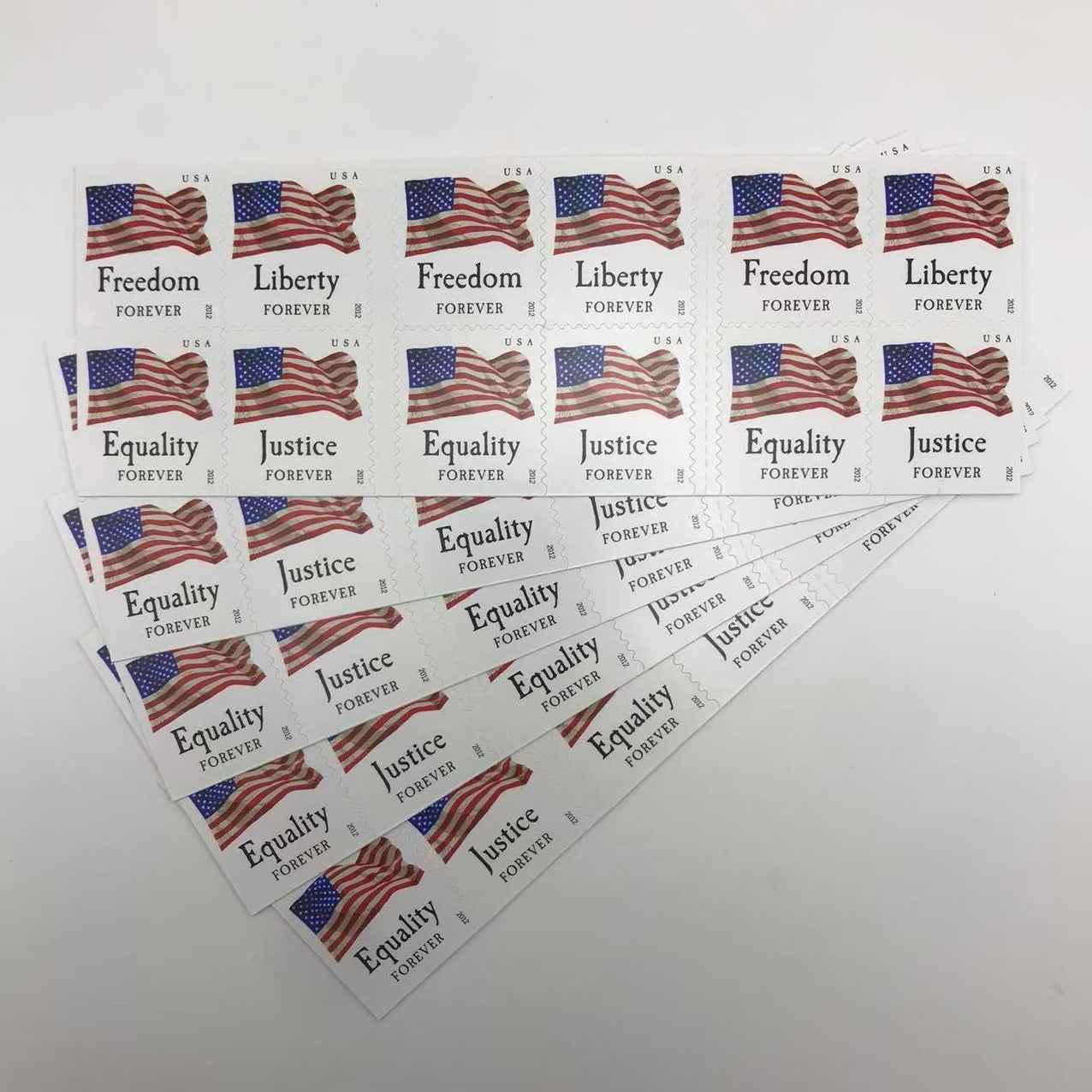 2012 Four Flags Forever Stamps - Image 2