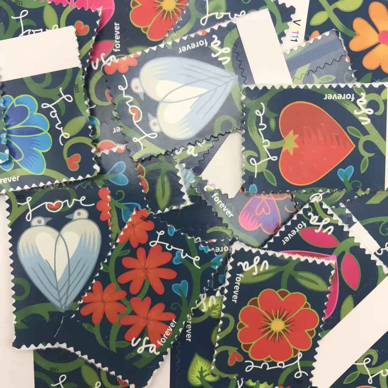 2011 Garden of Love Forever Stamps - Image 2