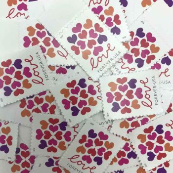 2019 Hearts Blossom Forever Stamps