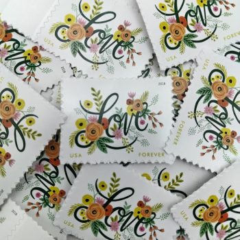 2018 Love Flourishes Forever Stamps