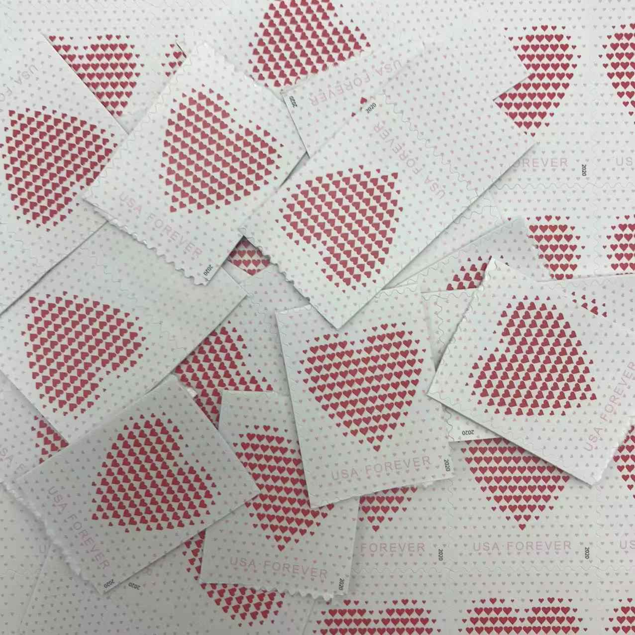 Made of Hearts Forever Stamps