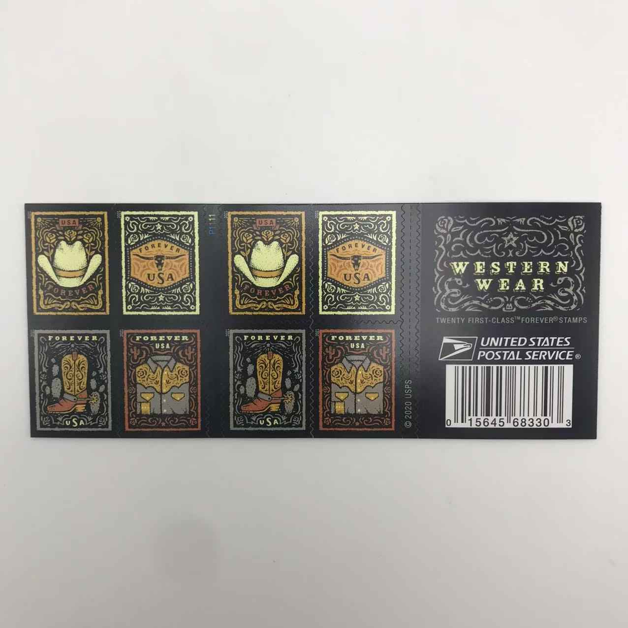 2021 Western Wear Forever Stamps - Image 3