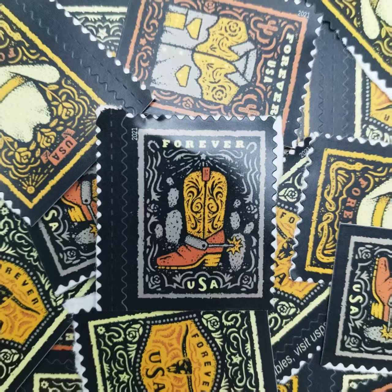 2021 Western Wear Forever Stamps