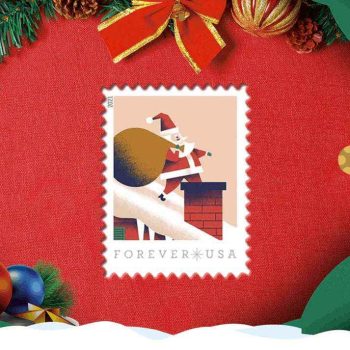 2021 A Visit from St. Nick Forever Stamps