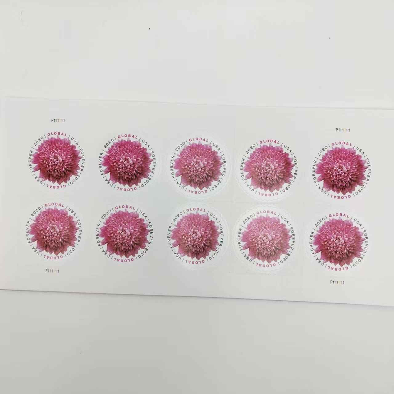 Global Chrysanthemum Stamps International 2020 (50pcs) - Image 2